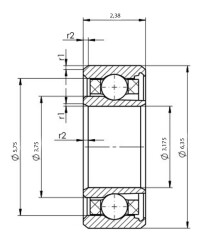 GRW HYSS3175A/002Z-ABEC7P-K24-GPR-T4HB-2MG-G552 - GRW